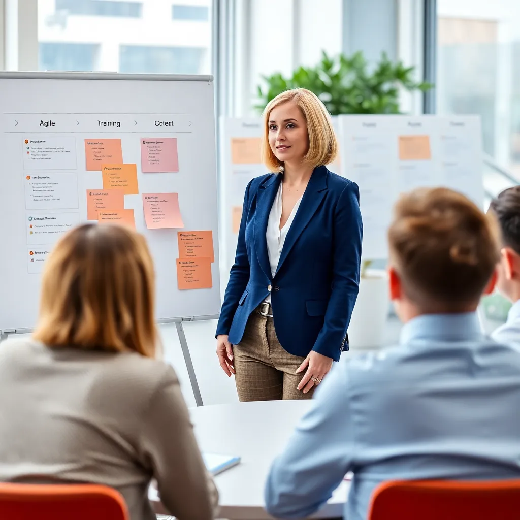 Nederlandse projectleider sluit laptop aan het einde van de werkdag